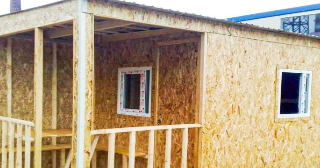 Сарай из дерева под ключ в Медногорске – строительствопо цене от 41124 рублей