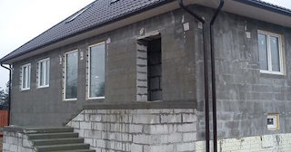 Фасад из газобетона для дома в Медногорске - Строй-Мдн, качественная отделка от 2057 руб.