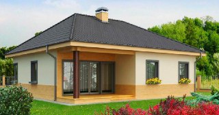 Строительство одноэтажных домов Медногорск цена от 23647 руб. м2
