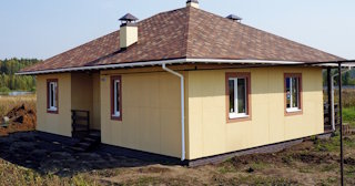Одноэтажный дом из панелей под ключ в Медногорске - Строй-Мдн от 133653 рублей